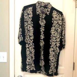 😎 Men’s super nice , Jack Hollywood button down 100% rayon shirt😎NWOT XL